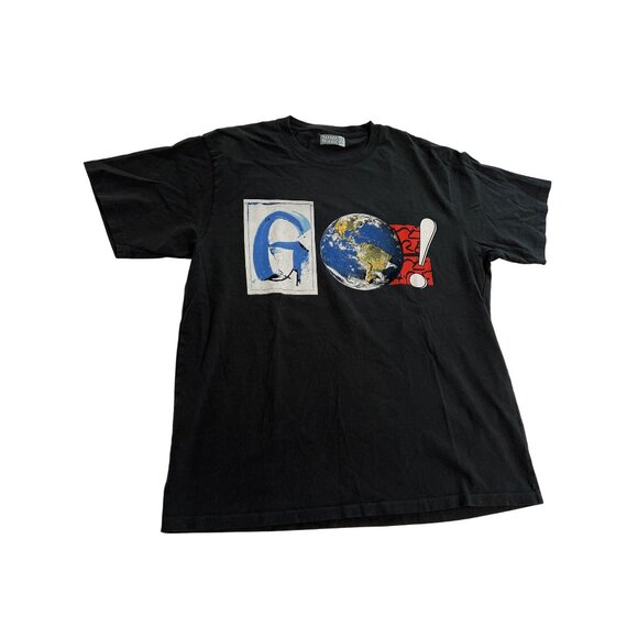 Some Ware  Go! Earth T-Shirt in Black - Picture 1 of 3